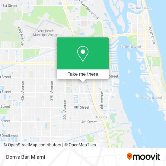 Dom's Bar map