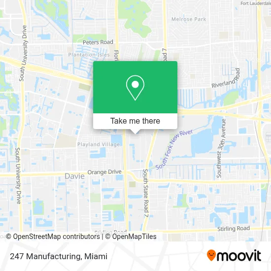 247 Manufacturing map