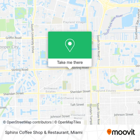 Sphinx Coffee Shop & Restaurant map