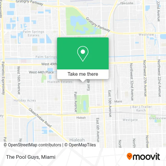 The Pool Guys map