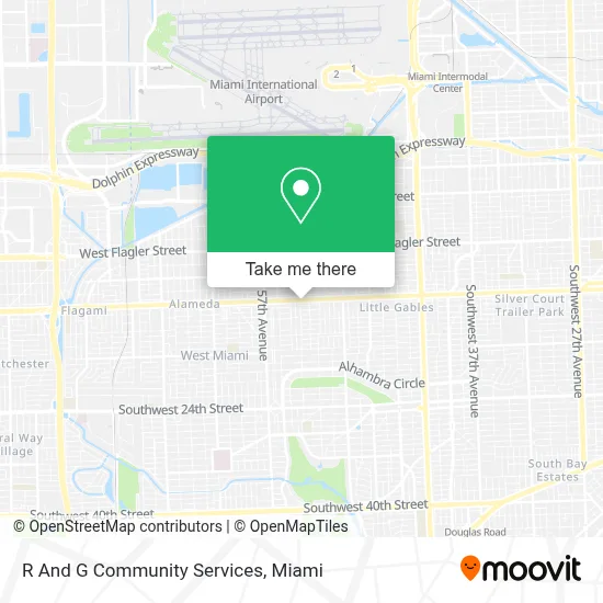 R And G Community Services map