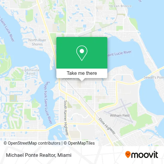 Michael Ponte Realtor map