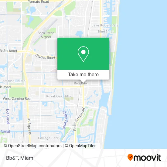 Bb&T map