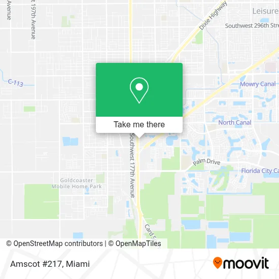 Amscot #217 map