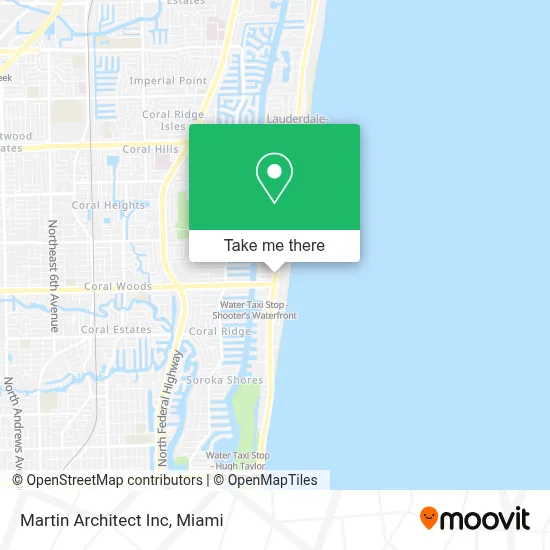 Martin Architect Inc map