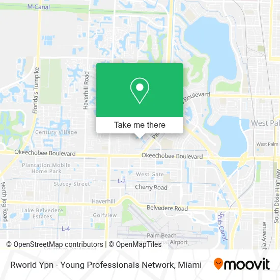 Rworld Ypn - Young Professionals Network map