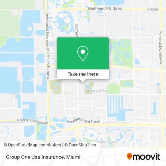 Group One Usa Insurance map