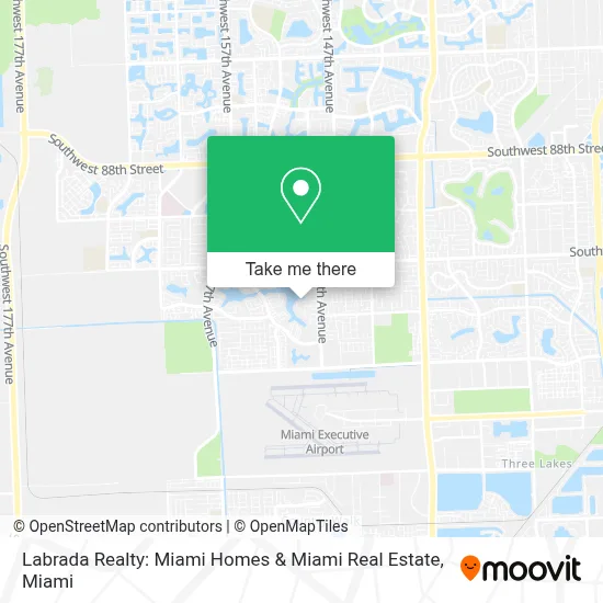 Labrada Realty: Miami Homes & Miami Real Estate map