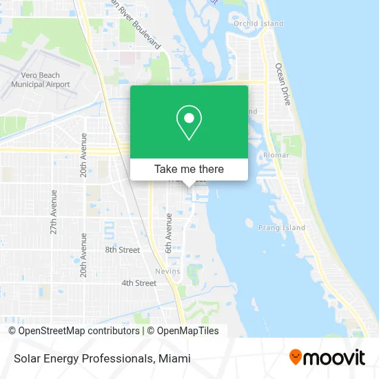 Solar Energy Professionals map