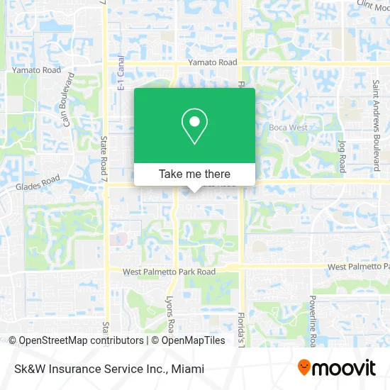 Sk&W Insurance Service Inc. map