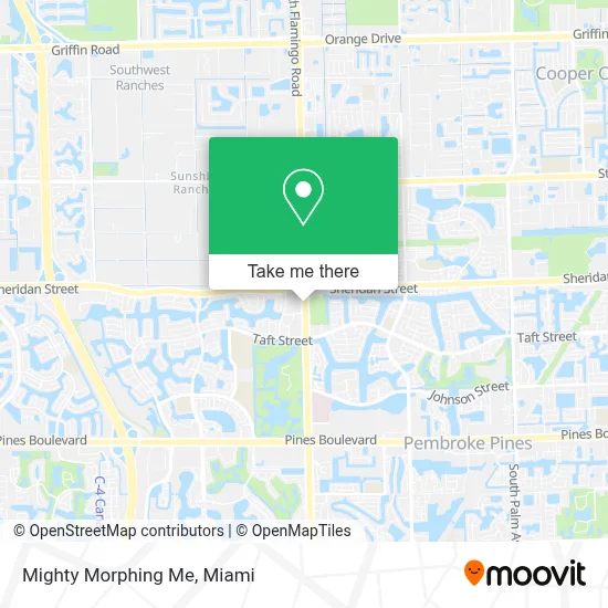 Mighty Morphing Me map