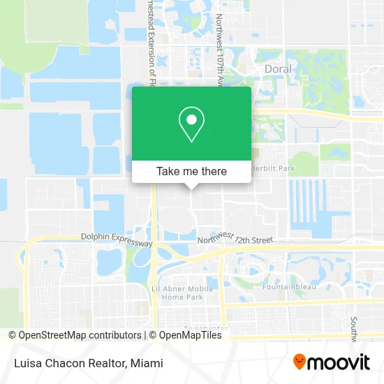 Luisa Chacon Realtor map