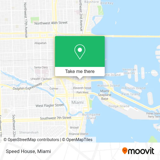 Speed House map