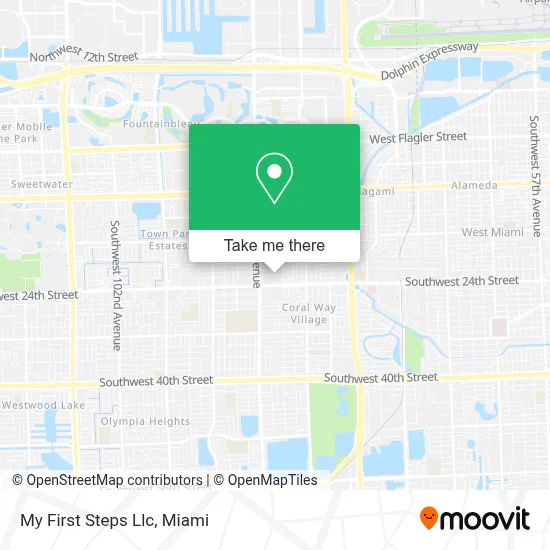 My First Steps Llc map