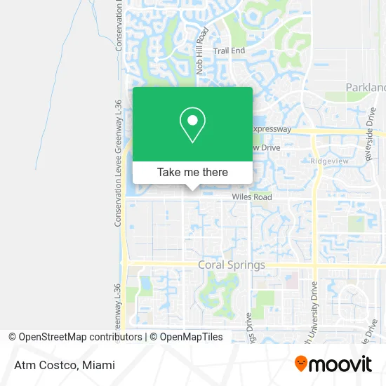 Atm Costco map