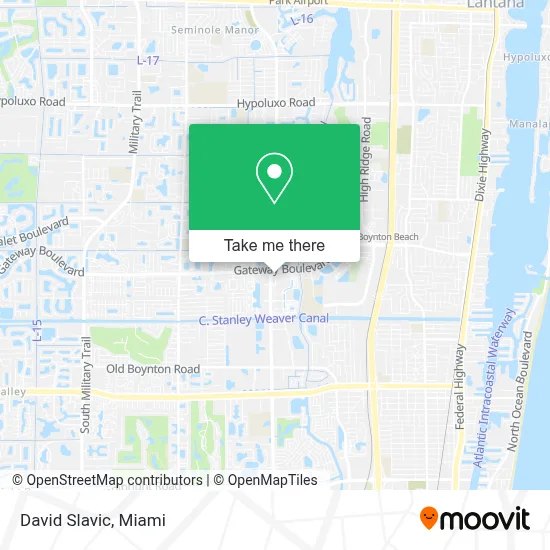 David Slavic map