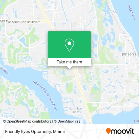 Friendly Eyes Optometry map