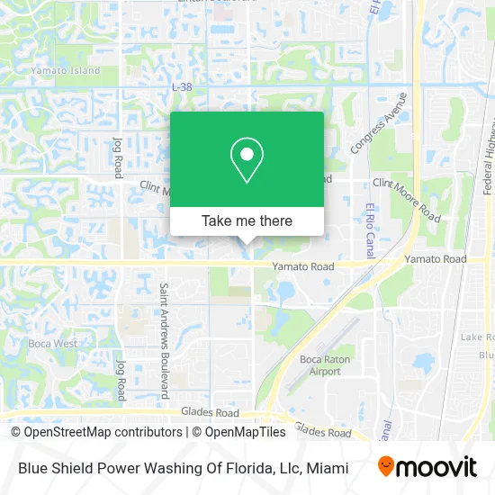 Blue Shield Power Washing Of Florida, Llc map