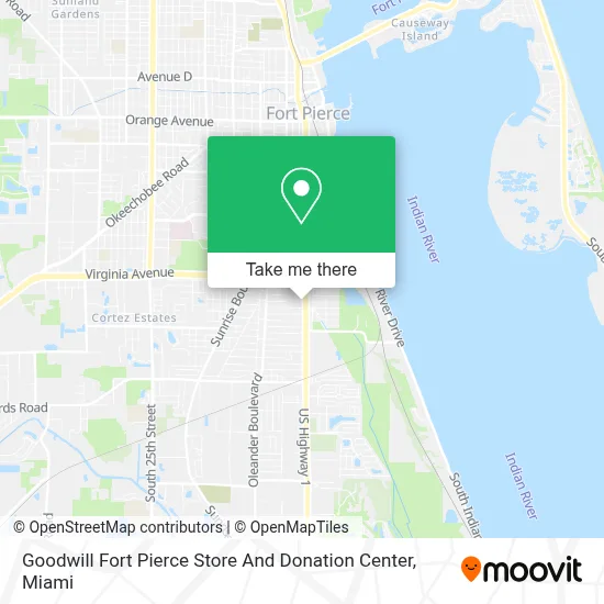Goodwill Fort Pierce Store And Donation Center map