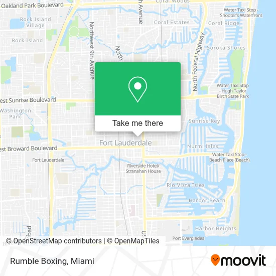 Rumble Boxing map