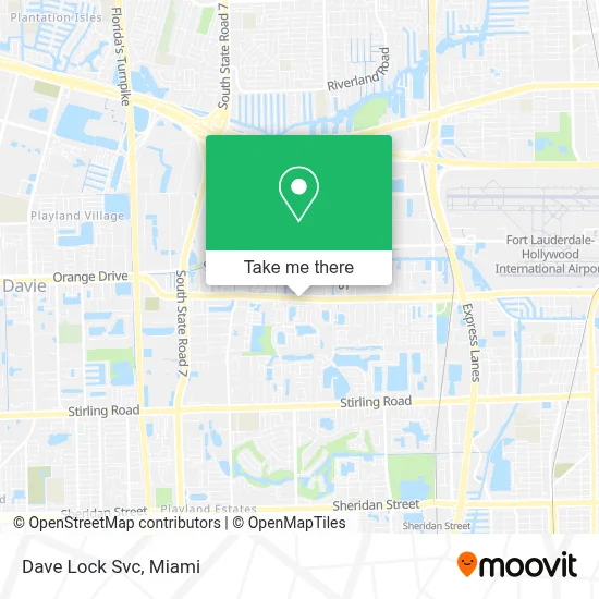 Dave Lock Svc map
