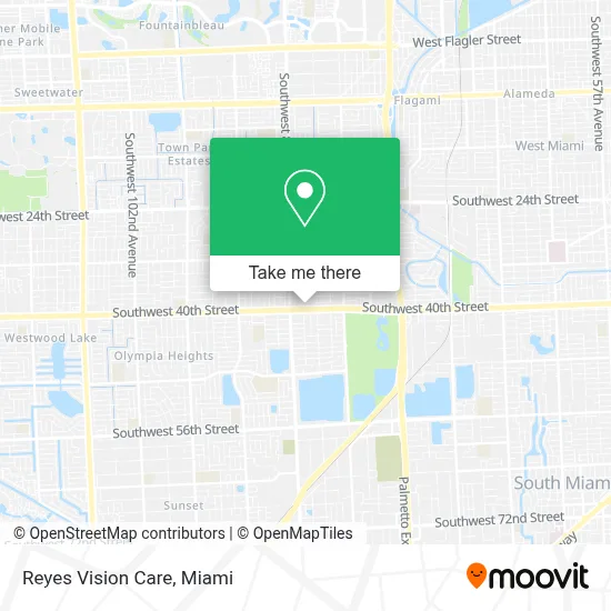 Reyes Vision Care map