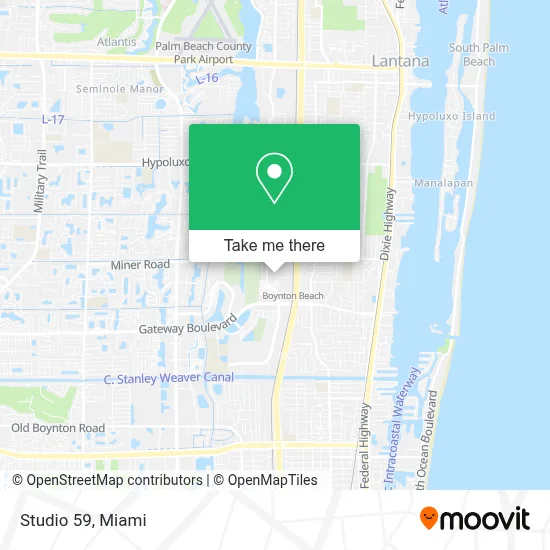 Studio 59 map