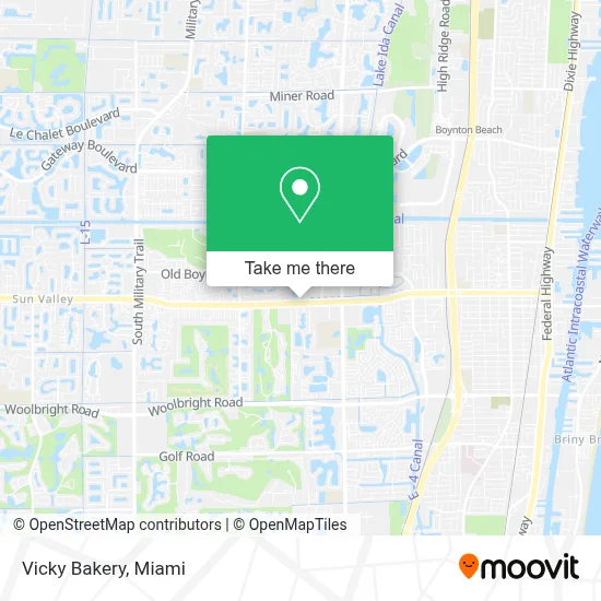 Vicky Bakery map