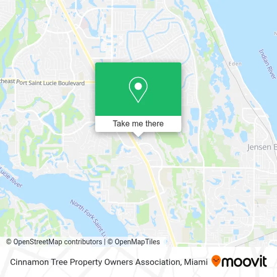 Cinnamon Tree Property Owners Association map