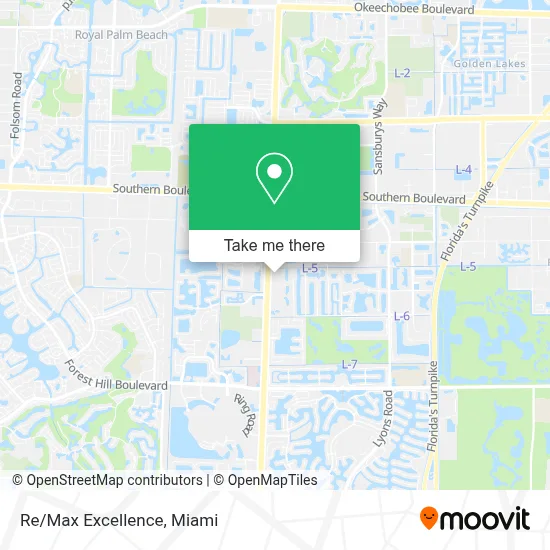 Re/Max Excellence map