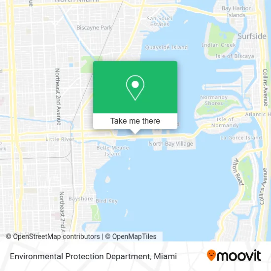 Environmental Protection Department map