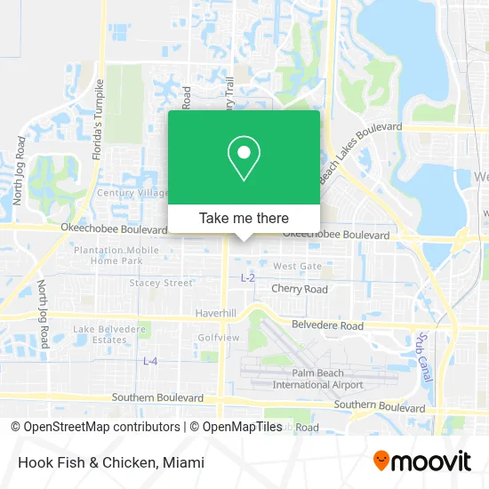 Hook Fish & Chicken map