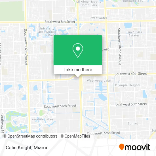 Colin Knight map