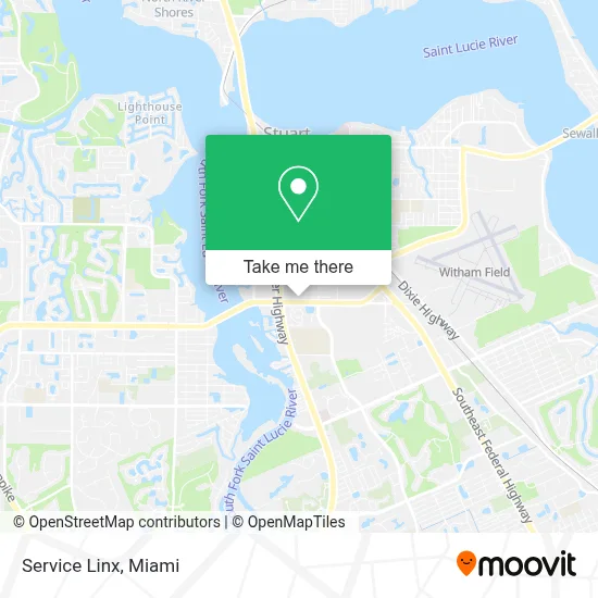 Service Linx map