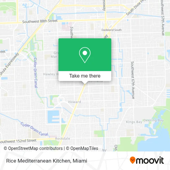 Rice Mediterranean Kitchen map