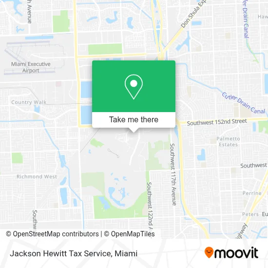Jackson Hewitt Tax Service map