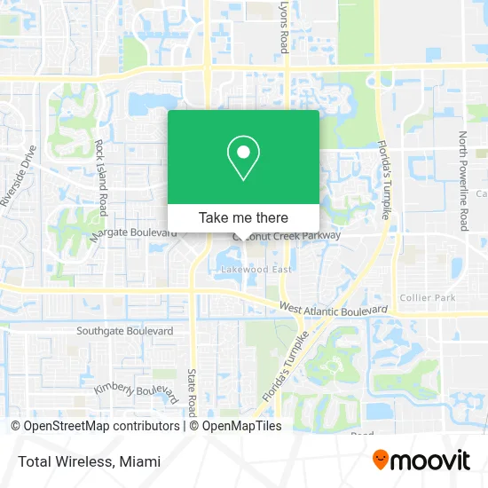 Total Wireless map