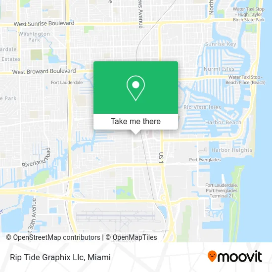 Rip Tide Graphix Llc map