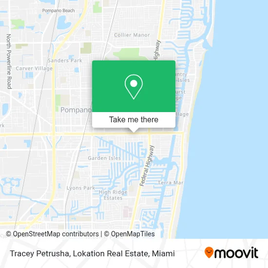 Tracey Petrusha, Lokation Real Estate map