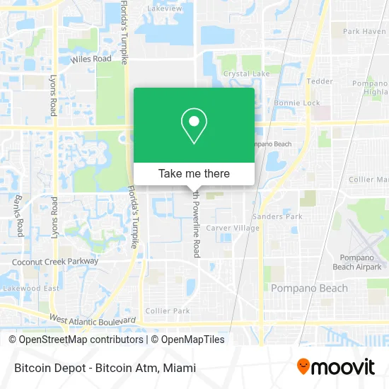 Bitcoin Depot - Bitcoin Atm map