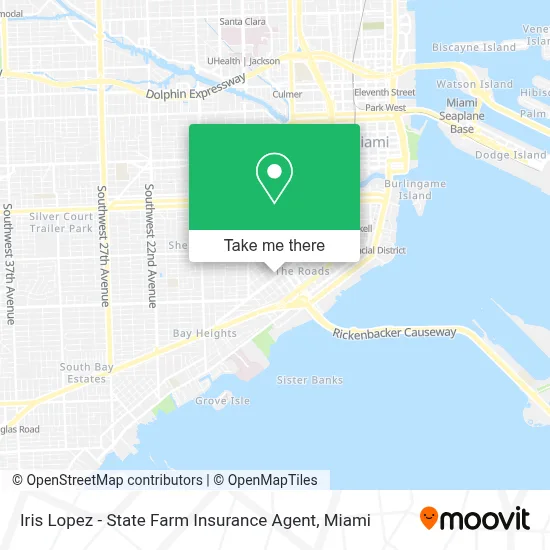 Iris Lopez - State Farm Insurance Agent map