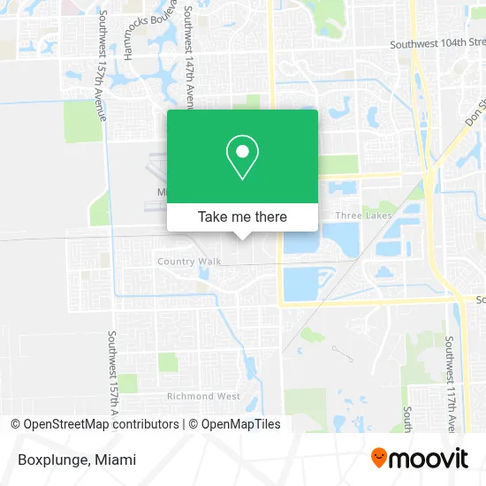 Boxplunge map