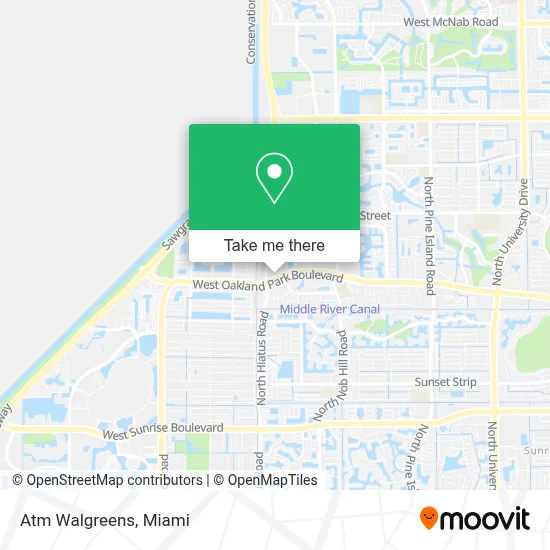 Atm Walgreens map