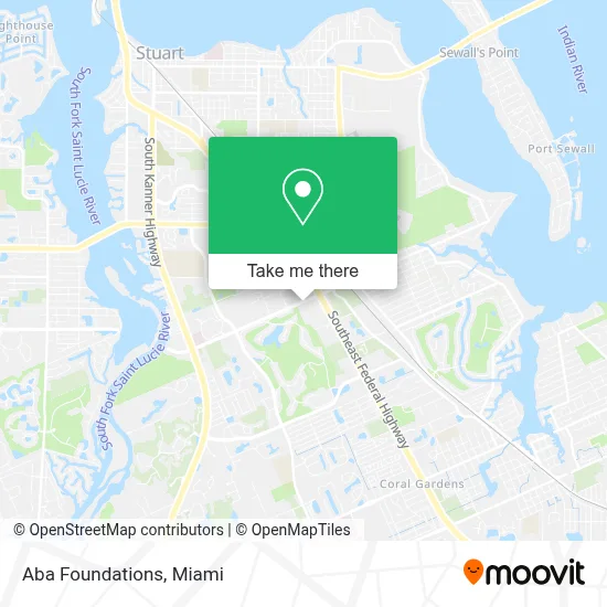 Aba Foundations map