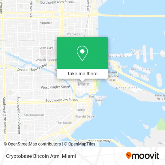 Cryptobase Bitcoin Atm map