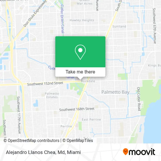 Alejandro Llanos Chea, Md map