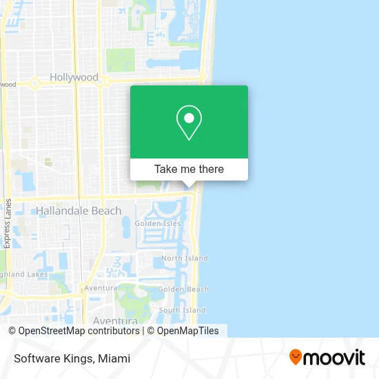 Software Kings map