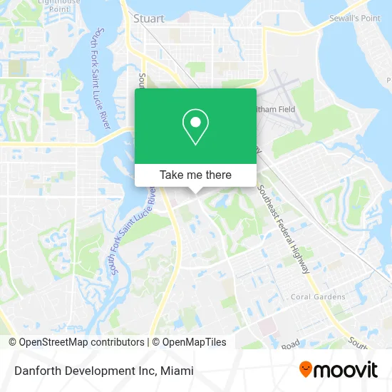 Danforth Development Inc map