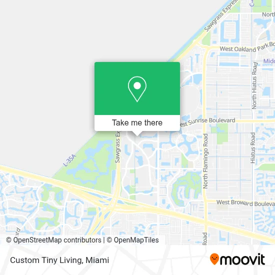 Custom Tiny Living map