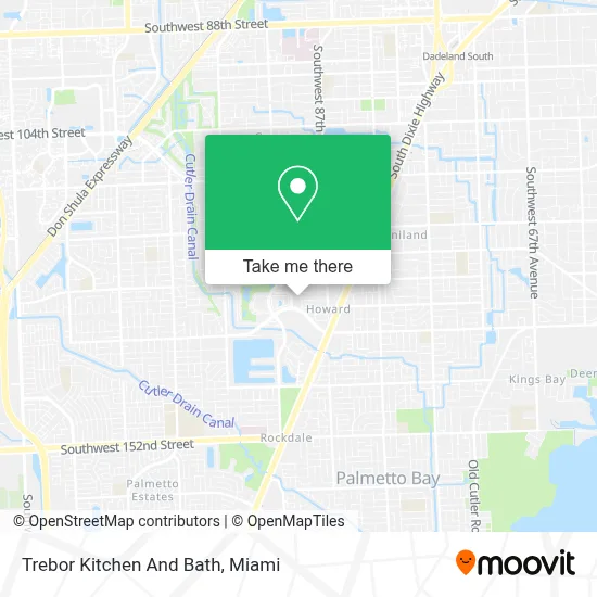 Trebor Kitchen And Bath map